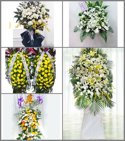 福建泉州安溪县感德镇尾厝村白事花篮预定